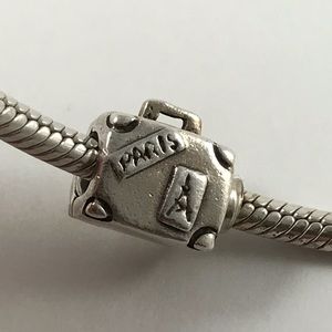 PANDORA Travel Suitcase Paris Charm
